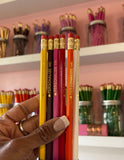 Personalized Pencil Set {12 Pencils} Choose Your Own Pencil Colors