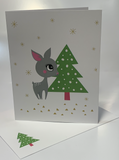 Pink Nose Reindeer {HLC104}