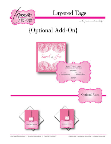 Layered Tags {Optional Add-On}