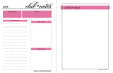 Club•house Notes {PINK}