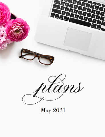 May plans! {2-page Monthly Planner}