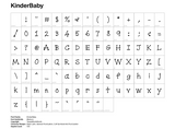 Kinder•Baby Font