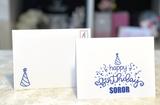 Happy Birthday Confetti {CV301-BLW}