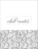Club•house Notes {GREY} Digital Design