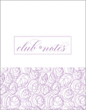 Club•house Notes {PURPLE} Digital Design