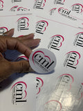 11 X 17  Printable Sticker Paper {50 pack ZERO slits}