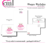 Happy Birthday Banner Notecard {BV101-PKG}