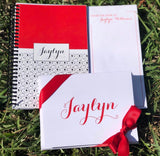 Personalized Stationery Set