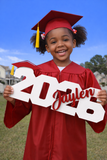 Graduate Sign | 24” Graduation Party Decoration | Personalized Name Graduation Sign | Class of 2026 Photo Prop