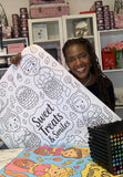 Sweet Treats & Smiles | Giant Scripture Coloring Poster (24in x36in)