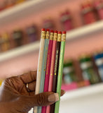 Personalized Pencil Set {6 Pencils} Choose Your Own Pencil Colors