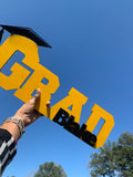 Graduate Name Sign | 24” Name Sign – Personalized Photo Prop