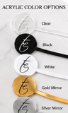 Personalized Acrylic Cocktail Stirrers | Custom Logo Drink Stirrers
