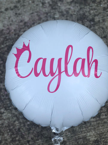 Personalized 18in Mylar Balloon